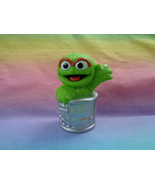 2013 Sesame Street Oscar the Grouch Plastic Figure Toy Cake Topper - £4.62 GBP