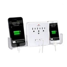 NEW! Classic Combo Wall Adapter W/3 AC Outlets W/Surge Protection And Du... - $42.11