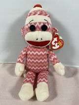 TY- Pink, Sock Monkey, B EAN Ie Baby. With Tags. - $23.18