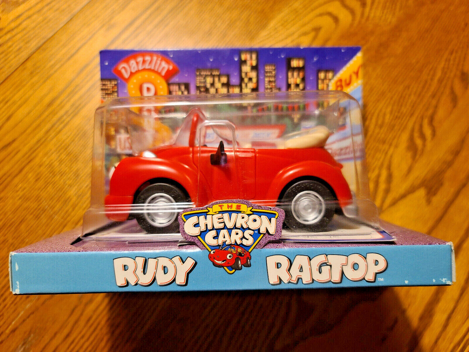 Rudy Ragtop Sealed The Chevron Cars Rudy Ragtop Collectible Toy Car - £13.42 GBP