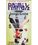 RANMA 1/2 IMMORAL KOMBAT VHS - RARE - $4.95