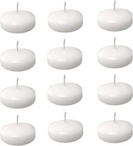 Yih 2&quot; White Dripless Floating Tealight Candle Set (24 Pack). - £28.41 GBP