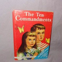 The Ten Commandments Checkerboard Book 1952 First Religious Dr. Mary Alice Jones - £10.18 GBP
