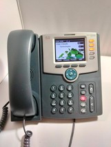 CISCO SPA525G 5 Line IP Phone Used Grey with power cord Color Display - $49.99