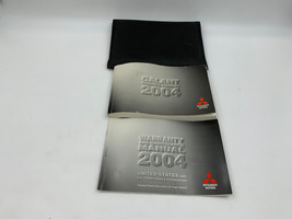 2004 Mitsubishi Galant Owners Manual Handbook Set with Case OEM A02B50020 - £21.22 GBP