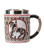 The Trail Of Painted Ponies Western Grey Ghost Tribal Indian Horse Tanka... - $631.13 MXN