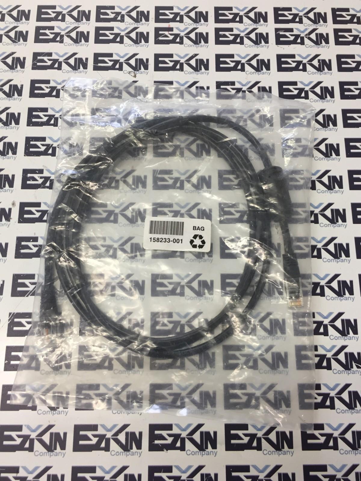 Compaq 158233-001 HP Compaq Network Cable Ethernet RJ45 Black New  - $12.00