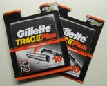 Gillette Trac II Plus Razor Blades with Lubrastrip - 2 Packs, 20 Cartridges - $43.82 CAD