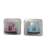 HP 02  Ink Cartridges HP CB283W Cyan &amp; Magenta (Lot of 2)  Genuine HP In... - $268.94 MXN