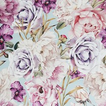 (17.7&quot; X 118.1) Dvegort Watercolor Floral Wallpaper Self Adhesive Decorative - £31.91 GBP