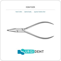 DENTAL HOW PLIER 14CM WIRE HOLDING ORTHODONTIC INSTRUMENTS CE - £9.24 GBP