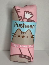 Pusheen Yoga Towel Mat by Culturefly 72&quot; L x 24&quot; W New 2019 - £15.47 GBP