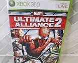 Marvel Ultimate Alliance 2 Xbox 360 2009 w/ Manual Complete Spiderman EU... - $33.61