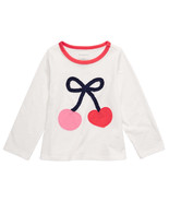 First Impressions Infant Girls Cherries Print Cotton T-Shirt,White,3-6 M... - £12.64 GBP
