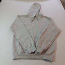 Gildan Heavy Blend Unisex Gray Cotton Blend Pullover Hoodie Sweatshirt S... - $12.46