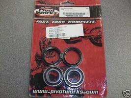 Pivot Works Front Wheel Bearing + Seals Kit For 2007-2023 Suzuki RMZ 250... - £25.13 GBP