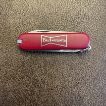 &quot;Budweiser” Discontinued Victorinox Classic Swiss Army Knife Rostfrei - £60.24 GBP