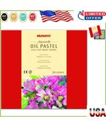 Premium Blendable Oil Pastel Set - 24 Assorted Colors for Artists and St... - $701.41 MXN