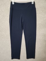 J Jill Wearever Smooth Fit Slim Leg Pants Womens S Blue Stretch Pull On - $29.57