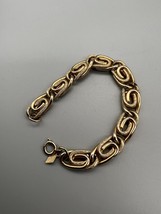 Sarah Coventry Bracelet Wrist Chain Rope Snail Design Elegant Casual Bea... - £8.75 GBP