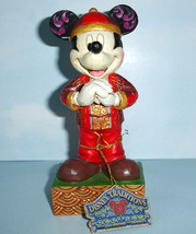 Jim Shore Mickey Mouse Greetings From China Disney Traditions 4046050 Enesco New - £58.27 GBP