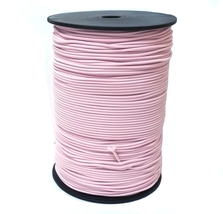 2mm wide 5-20 yds Light Pink Elastic Thread Round Elastic Cord ET53 - $5.99+