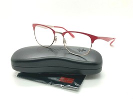 Ray Ban Optical Eyeglasses Rb 6346 2974 Hot PINK/ROSE Gold 52-19-145MM /CASE - $77.57
