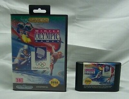 Vintage WINTER OLYMPIC GAMES Sega GENESIS VIDEO GAME 1994 - £11.67 GBP