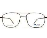 Lantis Optical Eyeglasses Frames L7009 BRN Brown Square Wire Rim 58-19-150 - $55.88