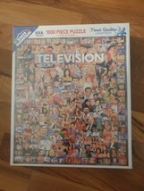 Television History - 1000pc Jigsaw Puzzle By White Mountain Sealed Made In USA - £17.11 GBP