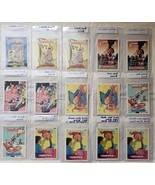 34 Garbage Pail Kids Error Cards Die-Cut Yellow Snow Red Swirl Black Lin... - £1,381.74 GBP