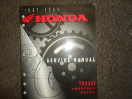1997 1998 1999 2000 2001 2002 Honda TRX250 Service Repair Shop Manual Brand New - £82.75 GBP