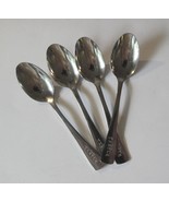 Stainless Steel Coffee/Tea Mixing Spoons Set of 4, Cafe Tastle, 5&quot; long - $4.95