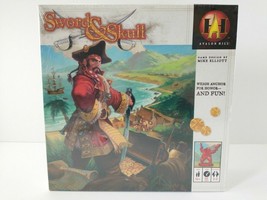 2005 Avalon Hill Sword &amp; Skull Pirate Adventure Board Game New &amp; Sealed Fun! - £20.25 GBP