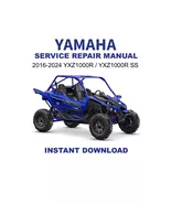 2016-2024 Yamaha YXZ1000R / SS Service Repair Manual - €14,75 EUR