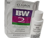 Clairol professional powder lightener BW2 + pure white creme developer v... - $9.85
