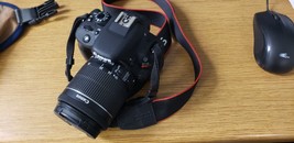 Canon EOS Rebel SL1 18-55mm IS STM Lens Kit - Black -- With Carrying Case - $200.00