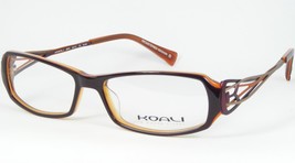 KOALI 6654K GA193 Weinrot/Orange Brille Kunststoffrahmen 52-15-135mm - $86.51