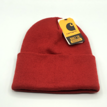 NWT Carhartt A18 Knit Cuffed Beanie Cap 100% Acrylic Hat Made in USA A18... - $17.81