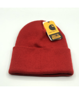 NWT Carhartt A18 Knit Cuffed Beanie Cap 100% Acrylic Hat Made in USA A18... - $326.60 MXN