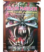 Iron Maiden Poster World Tour The Frontier Dallas Toronto Washington - $1,681.19 MXN