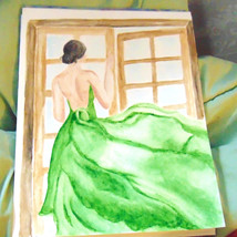 Original Painting - Beach Window - £3.99 GBP