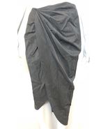 NWOT Helmut Lang RARE SAMPLE Ruched Twist Twill Asymmetric Skirt S 2 - €93,59 EUR