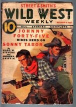 Wild West WEEKLY-10/2/1937-PULP-JOHNNY FORTY-FIVE-SONNY Tabor Fr - £26.77 GBP