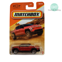 2025 Matchbox Mainline #108 – 2024 Chevy Silverado EV Red – Diecast Pick... - $10.89