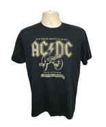 AC DC British Tour 82 We Salute You Adult Medium Black TShirt - $19.80