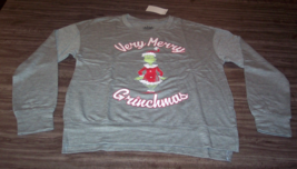 WOMEN'S TEEN THE GRINCH WHO STOLE CHRISTMAS Crew Sweatshirt SMALL NEW w/... - $29.70