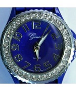 GENEVA 383 Quartz Crystal Bezel Women&#39;s Wristwatch - £10.80 GBP