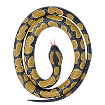 WILD REPUBLIC Rubber Snake, Ball Python Toy, Gifts Kids, 26&quot;, Black - £19.23 GBP