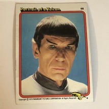 Star Trek 1979 Trading Card #83 Unearthly Mr Spock Leonard Nimoy - £1.57 GBP